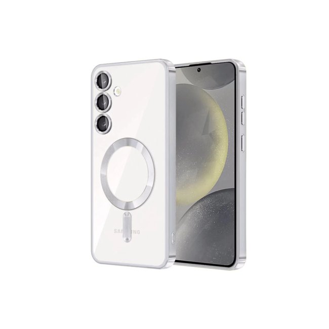 Samsung Galaxy S23 Kılıf Kross Magneticsafe Kapak - Titan Gri