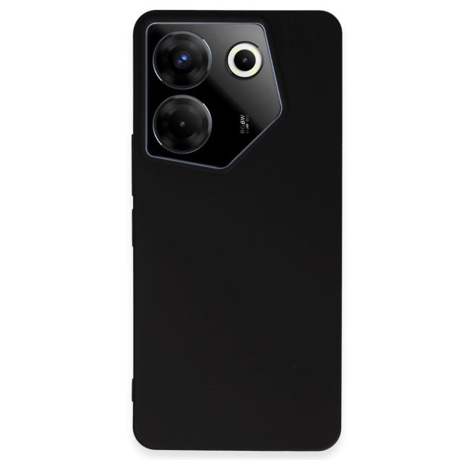 Tecno Camon 20 Pro 5g Kılıf First Silikon - Siyah