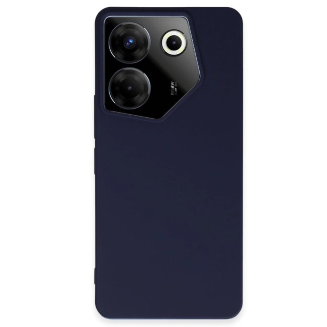 Tecno Camon 20 Pro 5g Kılıf First Silikon - Lacivert