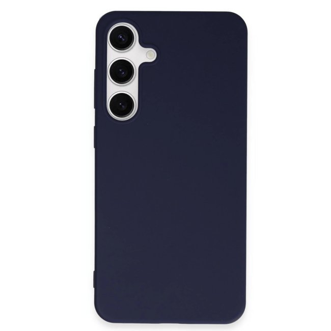 Samsung Galaxy S24 Plus Kılıf First Silikon - Lacivert