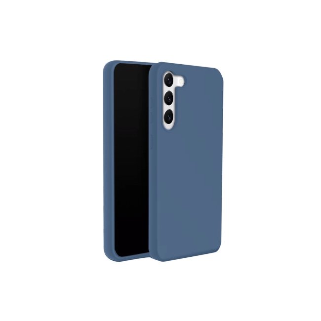 Samsung Galaxy S24 Plus Kılıf First Silikon - Mavi