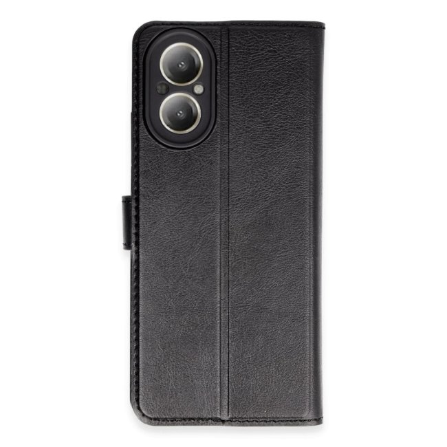 Realme 12 Lite Kılıf Trend S Plus Kapaklı Kılıf - Siyah