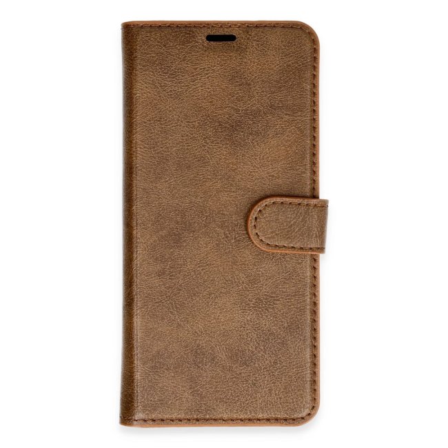 Oppo Reno 11f Kılıf Trend S Plus Kapaklı Kılıf - Taba