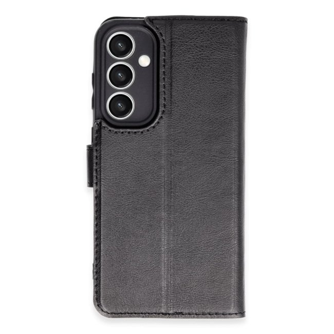 Samsung Galaxy S23 Fe Kılıf Trend S Plus Kapaklı Kılıf - Siyah