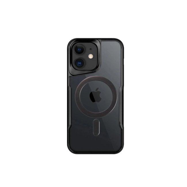 İphone 11 Kılıf Boyi Magsafe Silikon Kapak - Siyah