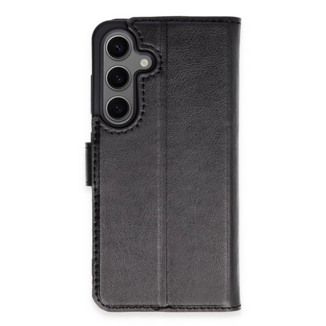 Samsung Galaxy S24 Kılıf Trend S Plus Kapaklı Kılıf - Siyah