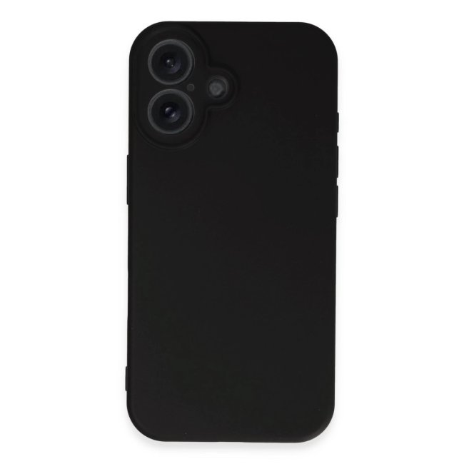 İphone 16 Kılıf First Silikon - Siyah