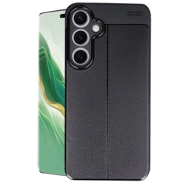 Samsung Galaxy S24 Fe Kılıf Auto Focus Kapak - Siyah
