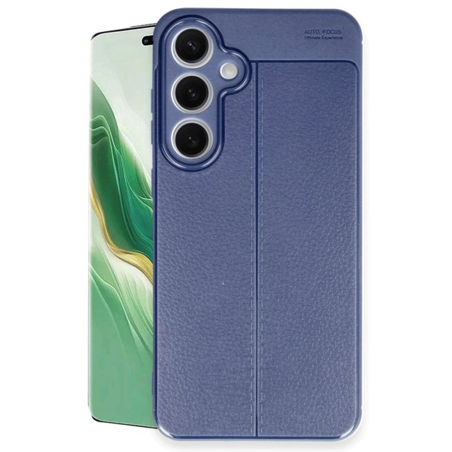 Samsung Galaxy S24 Fe Kılıf Auto Focus Kapak - Lacivert