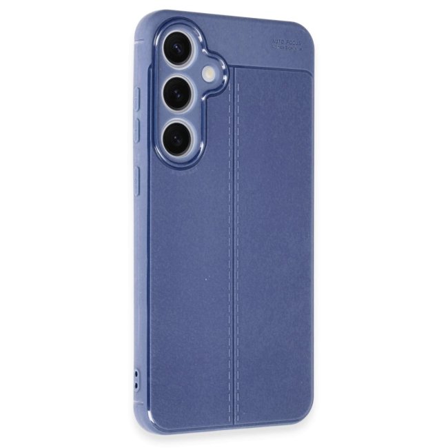 Samsung Galaxy S24 Fe Kılıf Auto Focus Kapak - Lacivert