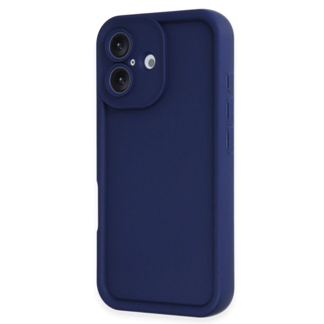 İphone 16 Kılıf Viera Silikon - Lacivert