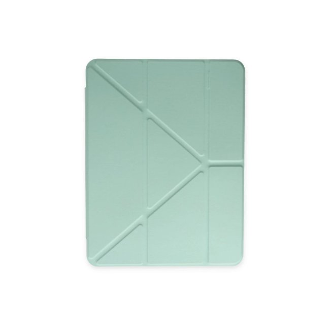 İpad Pro 11 (2024) Kılıf Kalemlikli Mars Tablet Kılıfı - Açık Yeşil