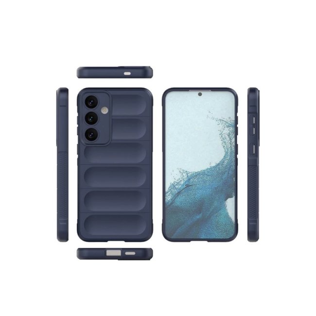 Samsung Galaxy S24 Fe Kılıf Optimum Silikon - Lacivert