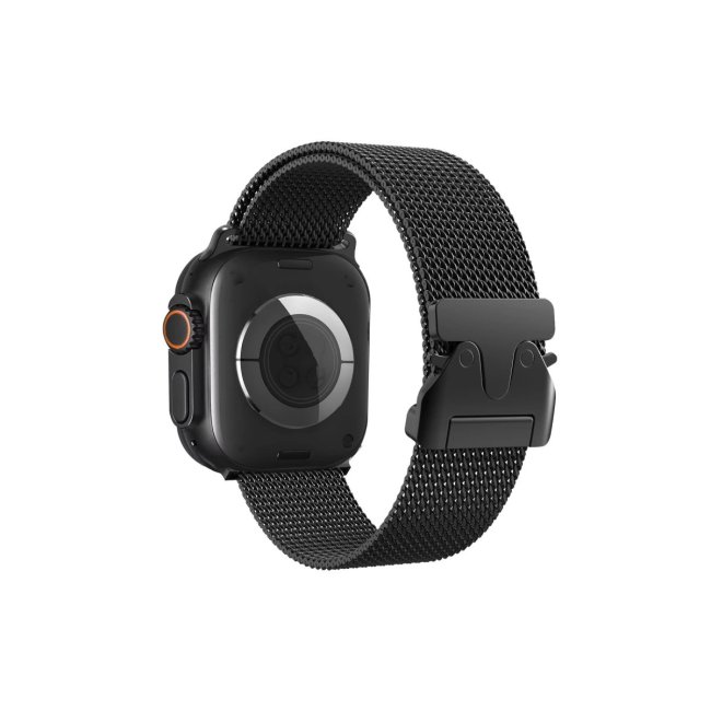 Apple Watch 42mm Milano Metal Kordon - Siyah