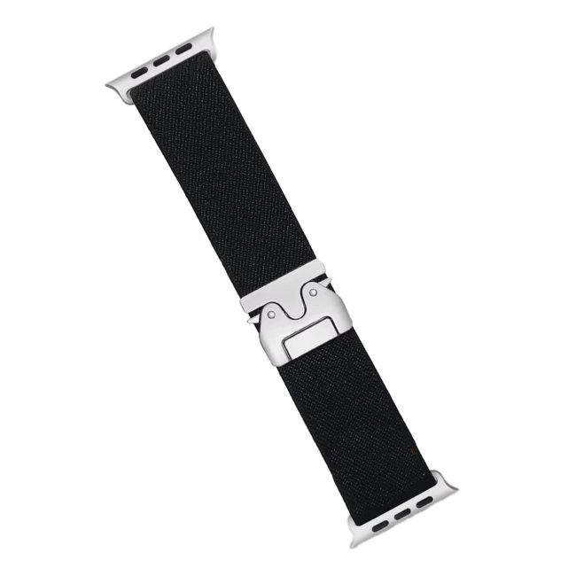 Apple Watch 42mm Forest Kumaş Kordon - Siyah