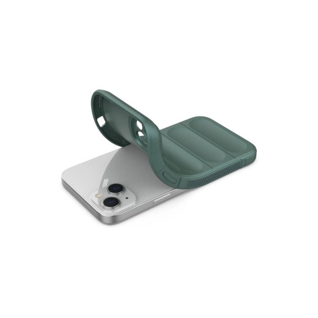 İphone 16 Plus Kılıf Optimum Silikon - Koyu Yeşil
