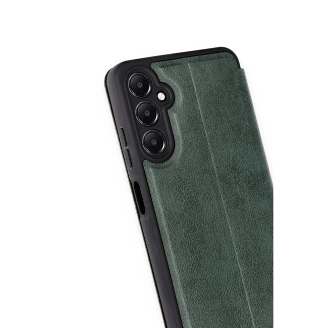 Samsung Galaxy A16 5g Kılıf Flip Cover - Koyu Yeşil
