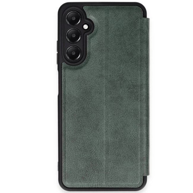 Samsung Galaxy A16 5g Kılıf Flip Cover - Koyu Yeşil