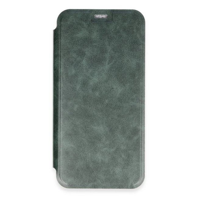 İphone 16 Kılıf Flip Cover - Koyu Yeşil