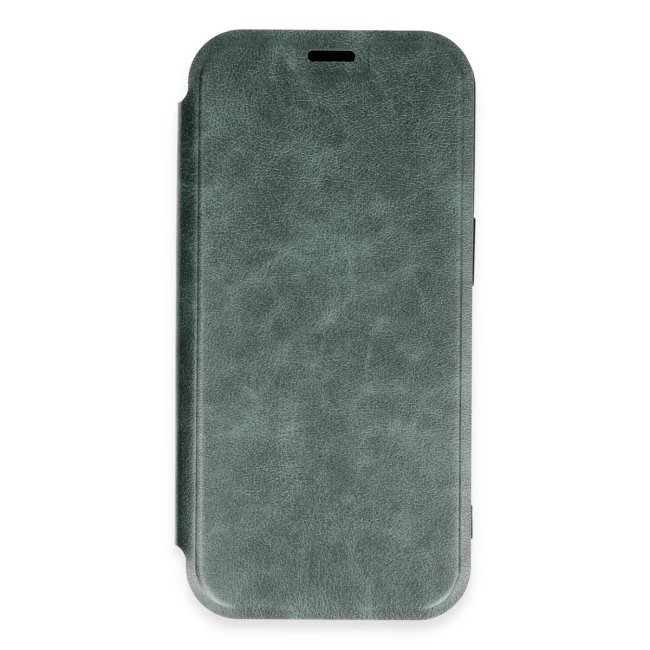 İphone 16 Pro Max Kılıf Flip Cover - Koyu Yeşil