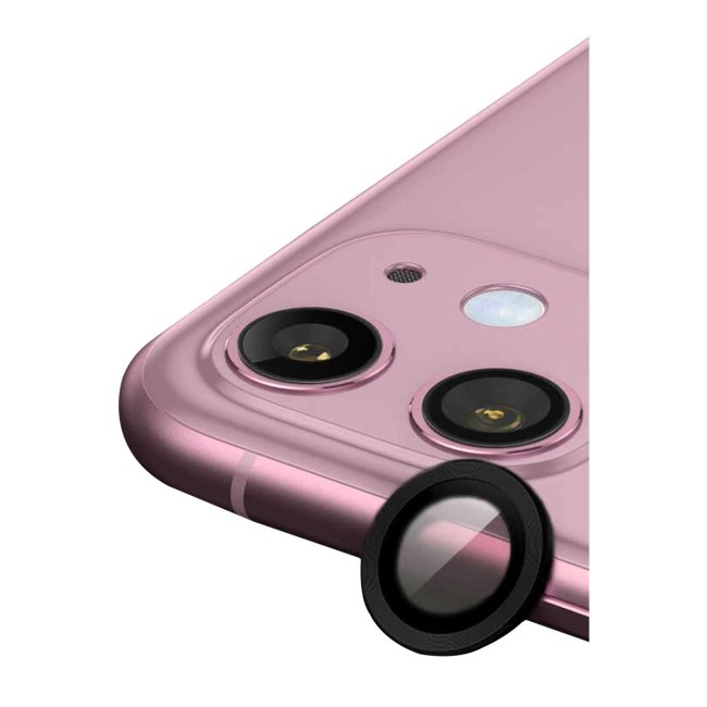 İphone 11 Raze Metal Kamera Lens - Siyah