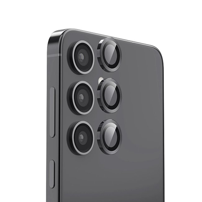 Samsung Galaxy S25 Plus Raze Metal Kamera Lens - Siyah