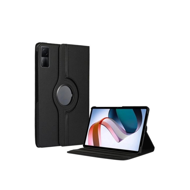 Xiaomi Redmi Pad Se 4g Kılıf 360 Tablet Deri Kılıf - Siyah