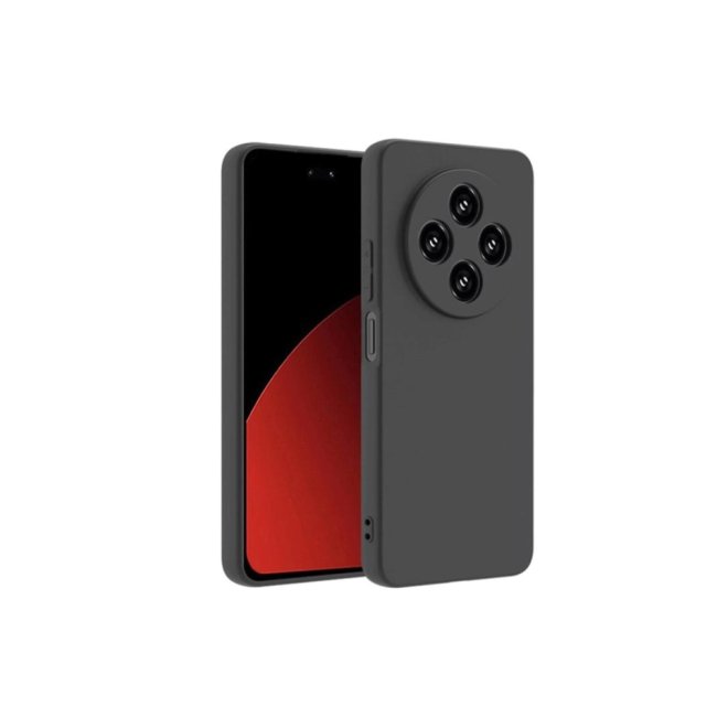 Xiaomi Redmi 14c Kılıf Nano İçi Kadife Silikon - Siyah