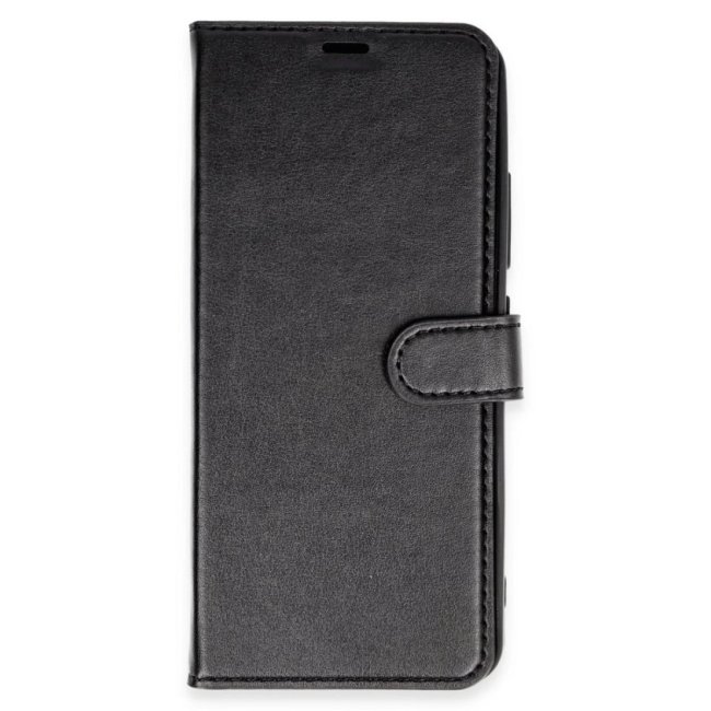 Samsung Galaxy A06 Kılıf Trend S Plus Kapaklı Kılıf - Siyah