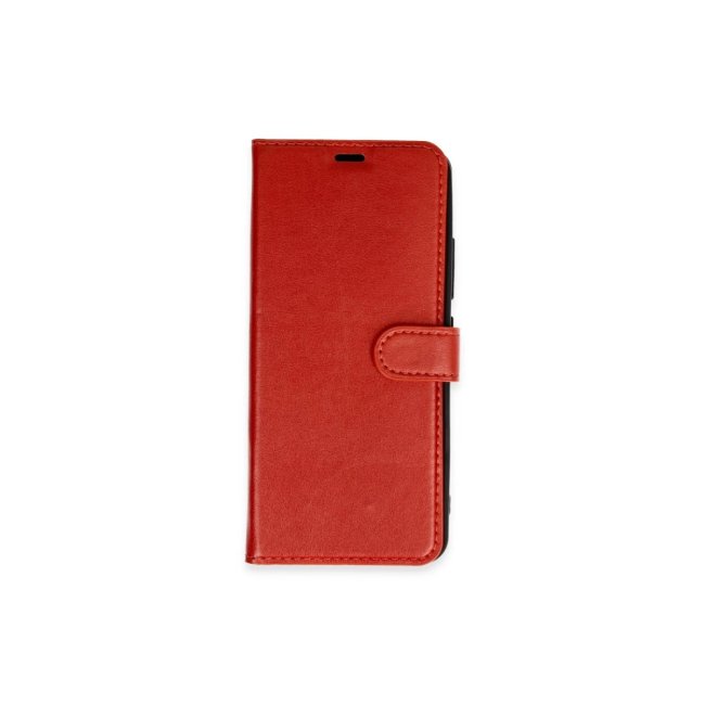 Xiaomi Redmi 14c Kılıf Trend S Plus Kapaklı Kılıf - Kırmızı