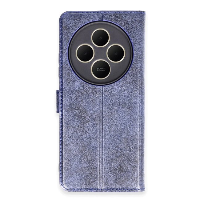 Xiaomi Redmi 14c Kılıf Trend S Plus Kapaklı Kılıf - Lacivert