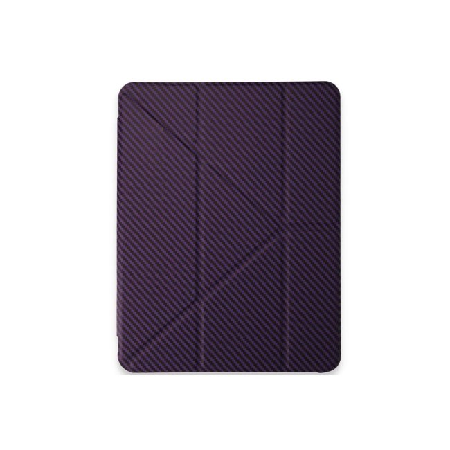 İpad Pro 11 (2024) Kılıf Color Karbon Tablet Kılıfı - Derin Mor