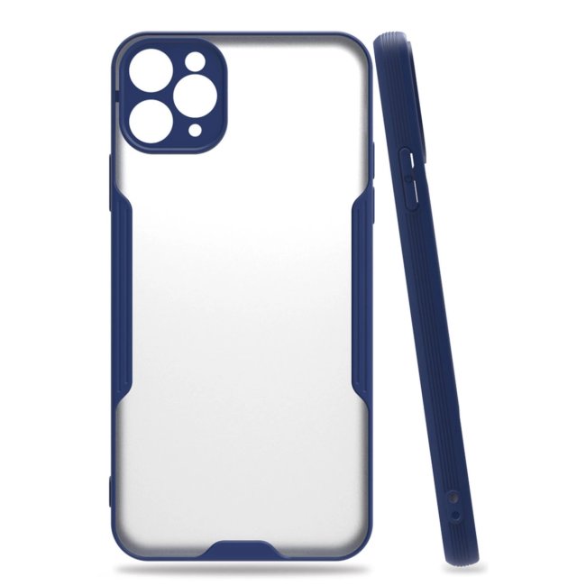 İphone 11 Pro Kılıf Platin Silikon - Lacivert