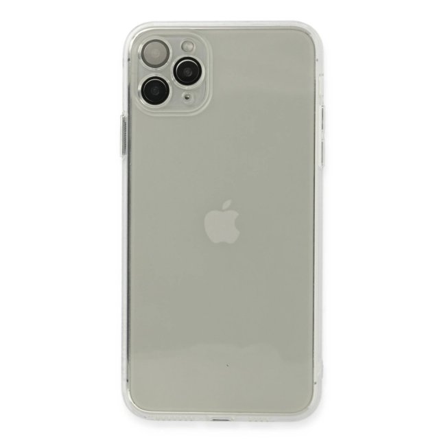 İphone 11 Pro Max Kılıf Fly Lens Silikon - Şeffaf