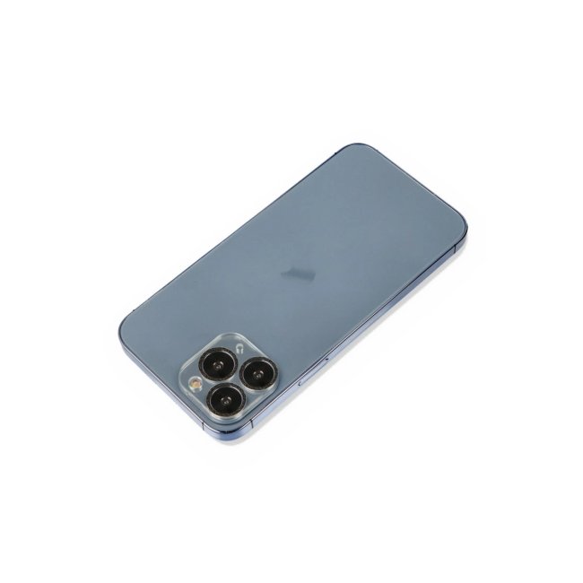 İphone 11 Pro Shine Kamera Lens Koruma Cam - Siyah