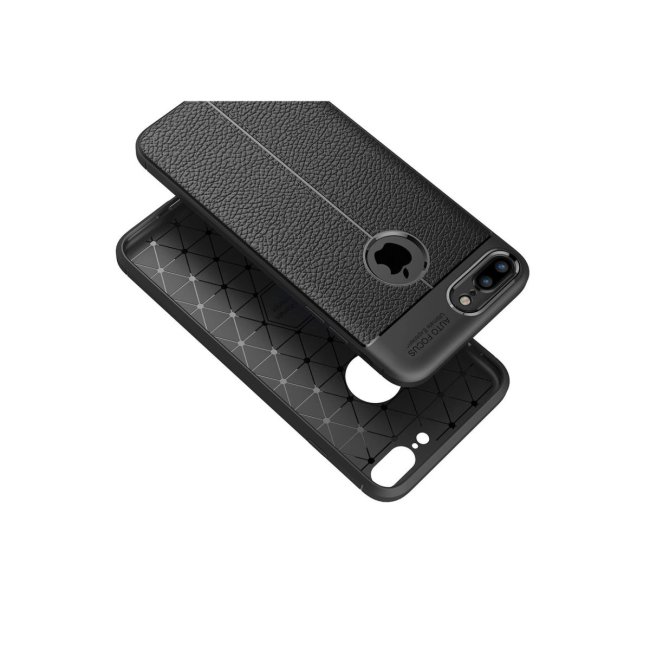 İphone 7 Plus Kılıf Auto Focus Kapak - Kırmızı