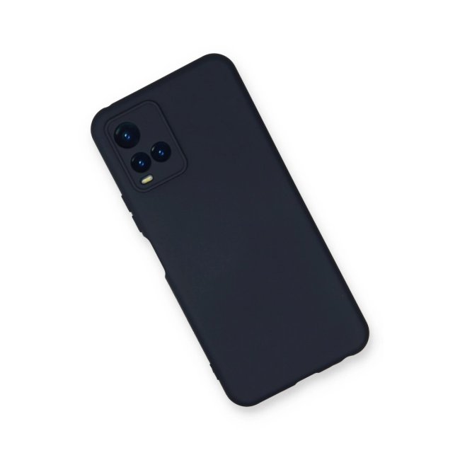 Vivo Y21s Kılıf Nano İçi Kadife Silikon - Lacivert