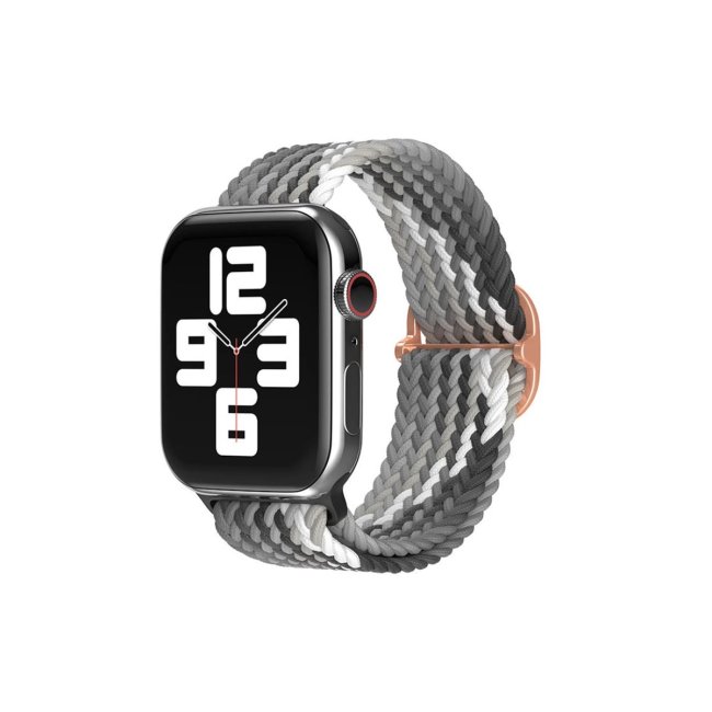 Apple Watch 38mm Kordon - Gri-siyah