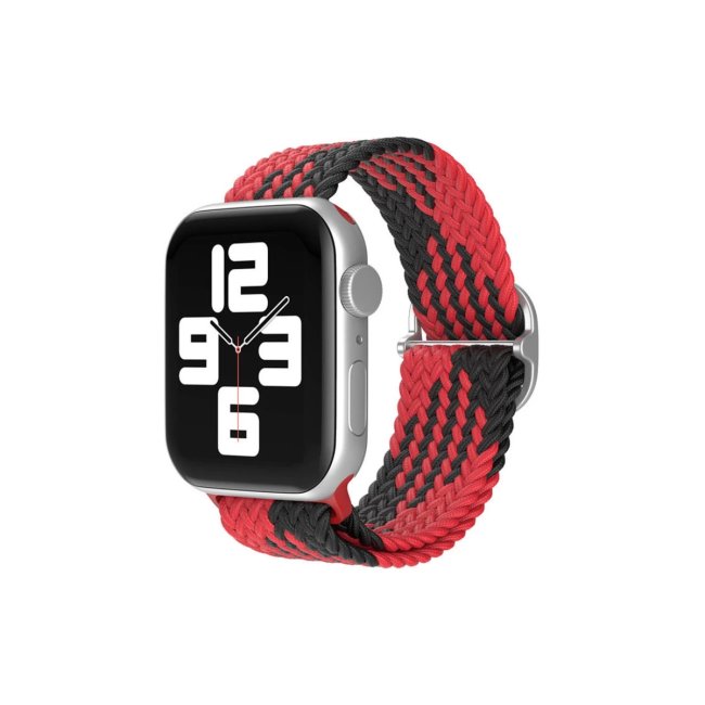 Apple Watch 38mm Kordon - Kırmızı-siyah
