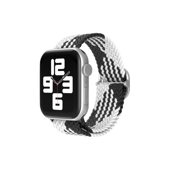 Apple Watch 38mm Kordon - Siyah-beyaz