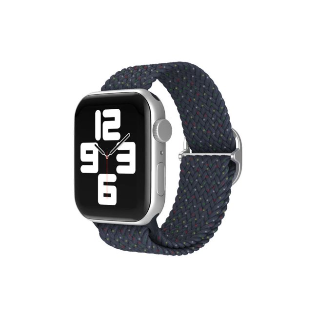 Apple Watch 38mm Kordon - Benekli Lacivert