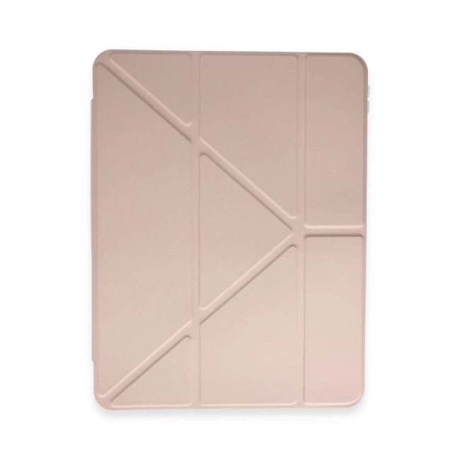 Huawei Honor Pad 9 Kılıf Kalemlikli Mars Tablet Kılıfı - Rose Gold
