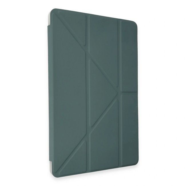 Huawei Honor Pad 9 Kılıf Kalemlikli Mars Tablet Kılıfı - Koyu Yeşil