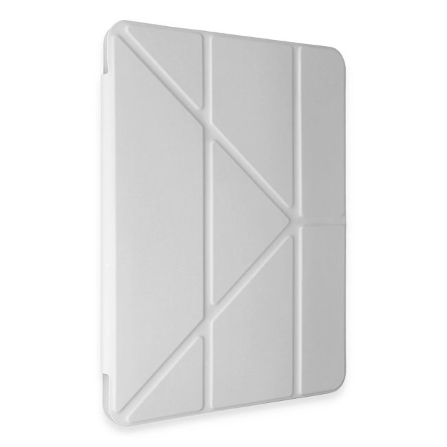 Huawei Honor Pad 9 Kılıf Kalemlikli Mars Tablet Kılıfı - Gri