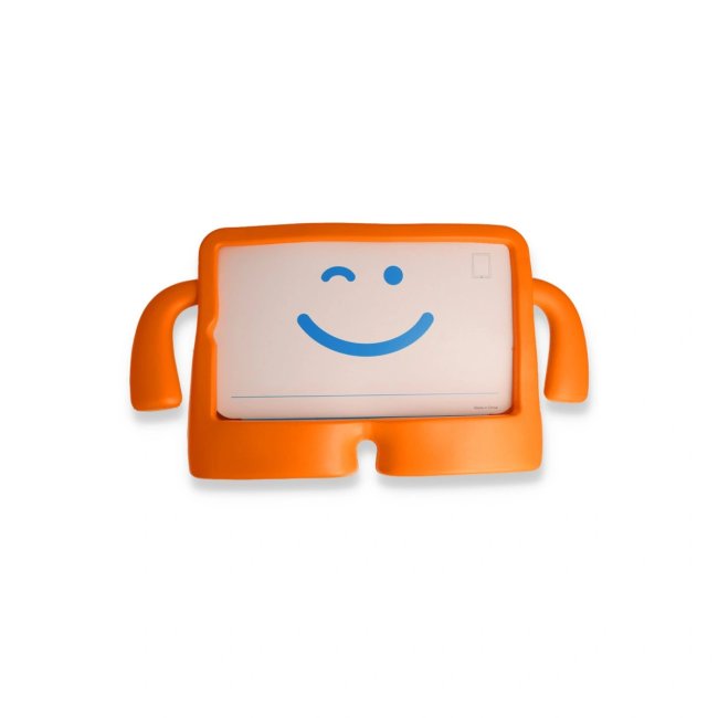 Samsung Galaxy Tab A9 Plus Kılıf Karakter Tablet Silikon - Turuncu