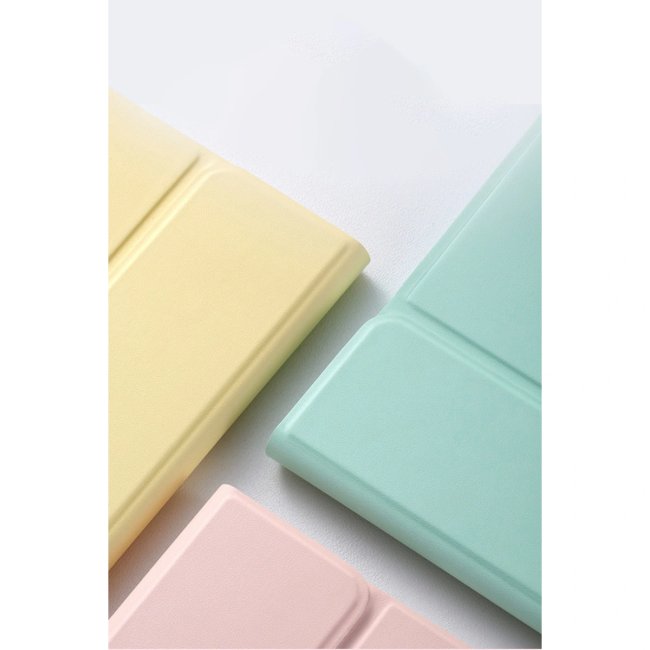 İpad Air 11 (2024) Kılıf Kc01 Smart Klavyeli Tablet Kılıfı - Siyah