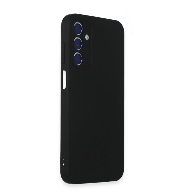 Samsung Galaxy A15 4g Kılıf First Silikon - Siyah