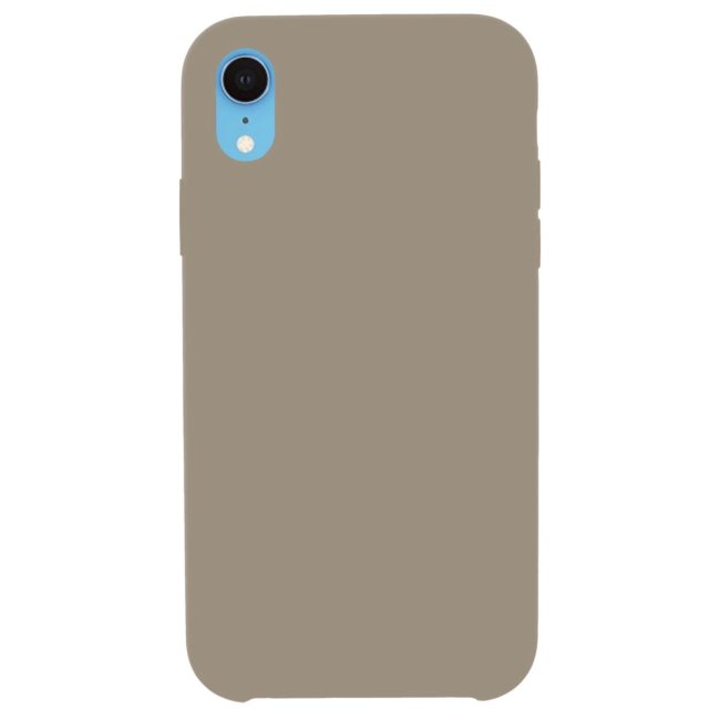 İphone Xr Kılıf Lansman Legant Silikon - Bej