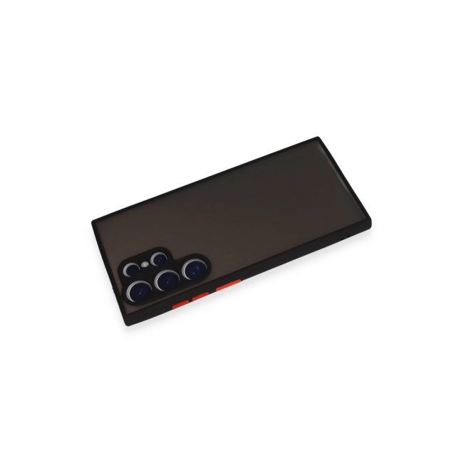 Samsung Galaxy S24 Ultra Kılıf Montreal Silikon Kapak - Siyah