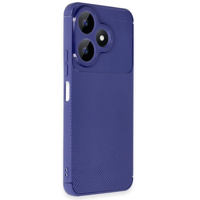 Xiaomi Redmi 13 4g Kılıf Auto Focus Karbon Kapak - Lacivert